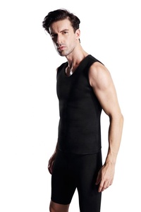 Chaleco de neopreno elástico personalizado para hombre, moldeador corporal para Sauna, sudor caliente - Product Image 3