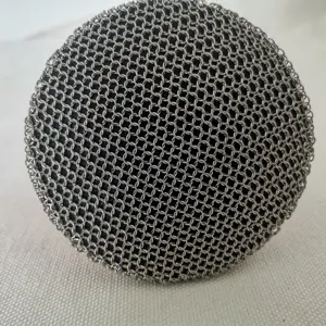 Stainless Decorative Mesh 316 Stainless Steel Ring Mesh Chain Mail Mesh Curtain Decorative Mesh