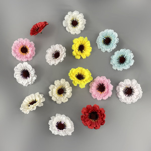 Artificial Chrysanthemum Flowers 6cm Silk Flower <b>Wedding</b> Home Decorations Outdoor Photography <b>Props</b> - Product Image 2
