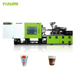 사출 성형 기계 고속 사출 성형 기계 YIZUMI 얇은 벽 PP 플라스틱 제품 PAC350K 만들기
