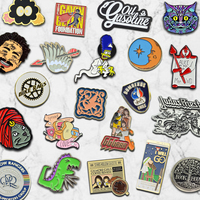 Pins de Metal Esmaltados Personalizados al por Mayor con Diseño Personalizado, Logotipo y Nombre, Lindos para Sombreros y Ropa