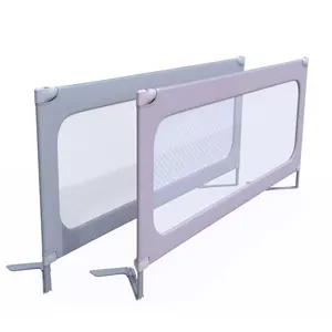 Baby Safe Sleeper Bed Rail Leveranciers Opvouwbare Baby Draagbare Rail Guard In Het Bed