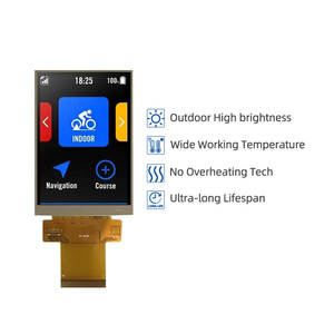 หน้าจอแสดงผล TFT LCD ขนาด 3.5 นิ้ว ความละเอียด 320x480 ความสว่างสูง 800nits รองรับ CPU/RGB/SPI ทนอุณหภูมิสูง สำหรับ PDA แบบพกพา - Product Image 2