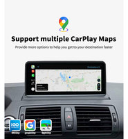 Krando 10.25 "Linux Carplay Écran pour BMW E87 E88 2004 - 2011 1-Series CCC Support Android Auto Hicar 1920*720 HD Full Touch