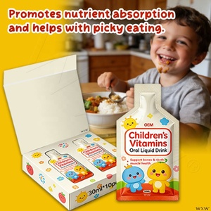 Vitamina Líquida Oral para Niños de Alta Calidad y Bajo Costo, <span class=keywords><strong>Complejo</strong></span> <span class=keywords><strong>B</strong></span> y C, Refuerza el Sistema Inmunológico y la Salud en General - Product Image 1