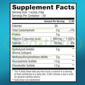 ผงผสมกลูโคซามีนคอนดรอยตินคอนคอนดรอยต์คอลลาเจนเมทิลซัลโฟนิลมีเธน - Product Image 2