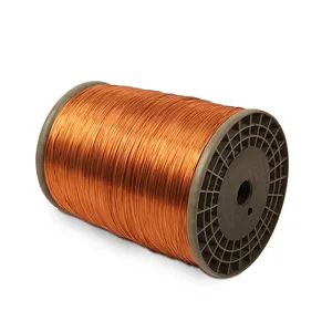 Alambre de bobinado de cobre esmaltado, fabricante de 0,9mm, alambre de cobre autoadhesivo para rectificadores ralays de transformador