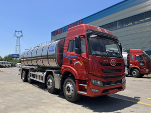 Camion-citerne à liquide isolé en alliage d'aluminium FAW Jiefang 8x4 25000 litres avec pompe 80 60 - Product Image 5