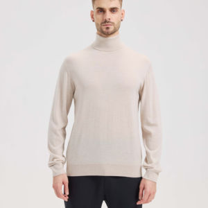 Suéter de <span class=keywords><strong>Cuello</strong></span> <span class=keywords><strong>Alto</strong></span> Personalizado MT49 con Logotipo Frontal OEM ODM para <span class=keywords><strong>Hombre</strong></span>, Suéter de Lana de <span class=keywords><strong>Cuello</strong></span> <span class=keywords><strong>Alto</strong></span>, <span class=keywords><strong>Jersey</strong></span> de Invierno Transpirable - Product Image 1