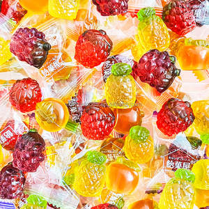 Venta al por mayor de mermelada de fruta Halal con etiqueta privada personalizada, gelatina de goma suave, piña, mezcla de sabores de fresa en bolsa de embalaje - Product Image 6