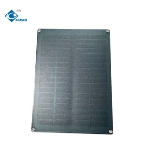 5.3W Semi-Flexible Solar Panels ZW-220180-18V Portable Solar Panel Blanket 18V Camping Solar Panels Charger