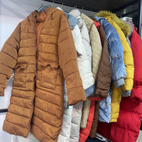 Pakaian Bekas A+ Gaya Korea Jaket Wanita Second Hand Berbahan Katun Berlapis Impor Ekspor Pakaian Bekas