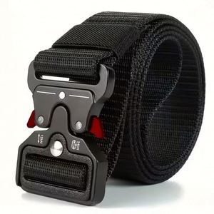 Cinturón Táctico Personalizado al por Mayor, Cómodo, con Hebilla de Aleación, para Entrenamiento Funcional al Aire Libre, de Nailon de 3.8 cm - Product Image 4
