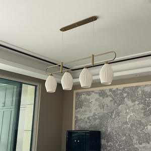 Lustre de salle à manger de style français, luxe léger, vintage, moderne, créatif, luminaire suspendu pour comptoir de bar/vitrine - Product Image 5