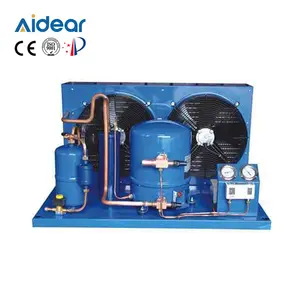 Multiple screw air cooled condensing unit/refrigeration unit