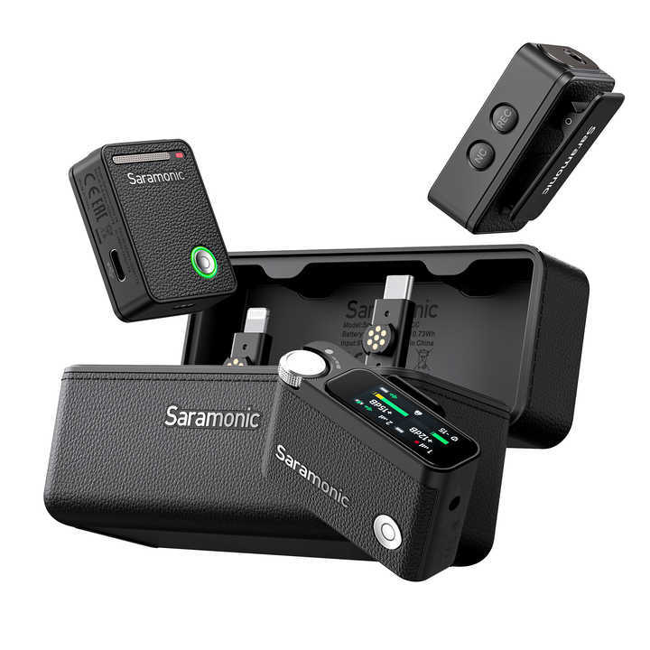 Saramonic Ultra Wireless Lavalier Microphone With Timecode for