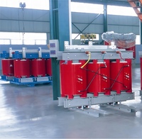 Transformateur sec monophasé haute tension GRT 100 kVA 10,5 kV 60 Hz, sortie 400 V, 15 puces, norme IEC, bobinage en couches, refroidissement ONAN/ONAF