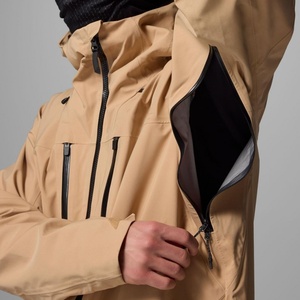 Chaqueta de Esquí para <span class=keywords><strong>Hombre</strong></span>, con Capucha, Resistente al Viento, 3 Capas, Impermeable, Personalizable, Diseño OEM, para Motociclismo de Montaña - Product Image 3