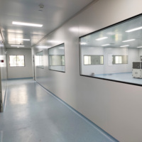 Salle blanche ISO 7 pour la fabrication de dispositifs, salle blanche modulaire sans poussière