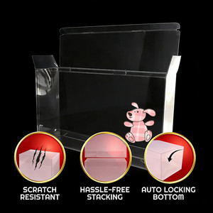 Dikke displaycase beschermers voor Booster 151 UPC 0,50 mm kristalheldere PET ultra-premium boxbeschermers - Product Image 5