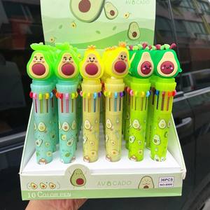 Bolígrafo de Gel de Plástico Multicolor de 10 Colores con Diseño de Astronauta de Sanrio, Tinta Dorada, Amarilla <span class=keywords><strong>y</strong></span> Verde, Papelería de Alta Calidad para Estudiantes - Product Image 5