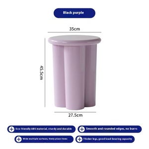 Pháp tối giản Retro góc bàn thiết kế sáng tạo bàn cà phê bên cho khách sạn Homestay phòng khách nhỏ Sofa đồng hành - Product Image 6