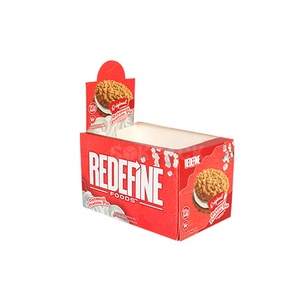 Hộp trưng bày sản phẩm dạng tháo rời, chất liệu bìa cứng, dành cho cửa hàng bán lẻ, thích hợp để trưng bày bánh quy trên quầy, hộp giấy carton sóng. - Product Image 3