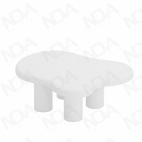 NOVA Crème Blanc Nuage Forme Table Basse Moderne Meubles De Salon Muebles Mesa De Centro Ensembles De Table Centrale En Bois Massif