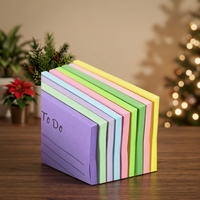Ensemble de blocs-notes autocollants avec intercalaires, index et planificateur – Indispensable pour le bureau, feuilles mobiles, idéal comme cadeau