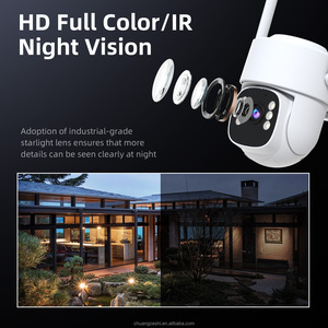 Panel năng lượng mặt trời Camera an ninh không dây HD 3MP xem từ xa Home không thấm nước Wifi máy ảnh - Product Image 3