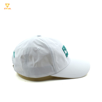 Op maat gemaakte 6-delige Oxford Dobby geborduurde logo baseballcap van waterdicht nylon
