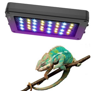 Lámpara LED UVA UVB <span class=keywords><strong>para</strong></span> Reptiles Channi con Regulación de Intensidad y 4 Modos de Iluminación, Lámpara LED con Temporizador <span class=keywords><strong>para</strong></span> Tortugas y Lagartos - Product Image 5