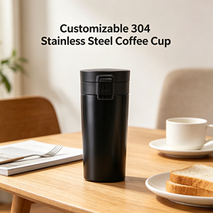Tumbler per Caffè Classico Prima Generazione, Tazza Isolata Sottovuoto in Acciaio Inox 304, Coperchio Pop-Top, Bottiglia d'Acqua Portatile per Uso Quotidiano - Product Image 6