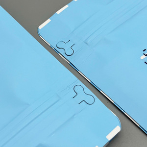 Tùy chỉnh in tám mặt con dấu đáy phẳng nhôm bột cà phê đứng lên túi zip khóa thực phẩm bao bì nhựa - Product Image 3