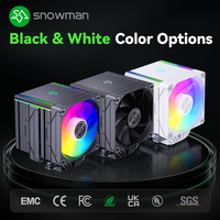 Radiador de CPU ARGB Blanco de Bajo Ruido (15 a 35 DBA) de 260W para Dropshipping de Comercio Electrónico con Envío Rápido en 3 Días y Embalaje Minorista Personalizado