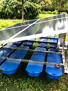 Equipo de Aireación Microporosa Solar, Oxigenador para Restauración Ecológica de Ríos y Lagos, 220V, Larga Vida Útil, Nanjing Gulan - Product Image 1