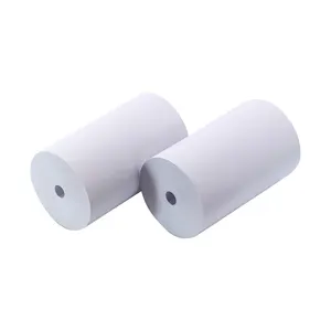 Strength Manufacturer Sales Thermal Paper Rolls Coreless 80x50mm Pos Atm Printer 80 Good Price Thermal Paper Jumbo Roll 55 Gsm