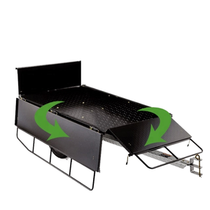 Remolque utilitario ATV multiusos de servicio pesado, rueda baja MOQ para remolques ATV y motocicletas, remolque detrás del vagón de jardín - Product Image 6