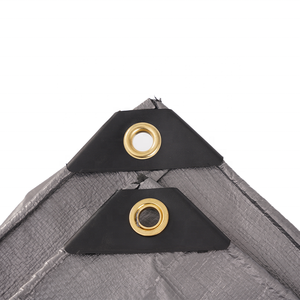 Bâche de camion en gros, bâches robustes en PE argenté imperméables - Product Image 4
