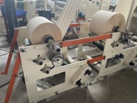 Machine de traitement du papier facial, gaufrage automatique, repliable