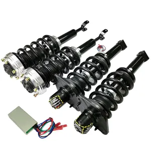 Audi A6 C5 4B helezon yay için LUFT MEISTER süspansiyon kiti tam Coilover şoklar Struts dönüşüm yüksekliği ayarlanabilir Struts