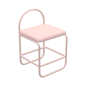 Chaise de salle à manger à dossier haut avec structure métallique robuste et siège rembourré, confort fiable pour la maison ou le <span class=keywords><strong>restaurant</strong></span> - Product Image 3