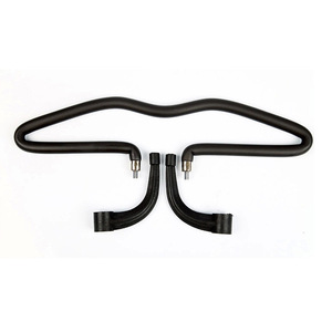 Car Coat Hanger 450x250mm Black Stainless Steel Interior <b>Storage</b> For Car <b>Seat</b> Back Mounting - Product Image 4