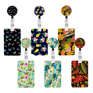 Conception personnalisée <span class=keywords><strong>porte</strong></span>-<span class=keywords><strong>badge</strong></span> et étui <span class=keywords><strong>badge</strong></span> copains cadeau infirmière accessoires étudiant haute qualité bobine femmes luxe - Product Image 5