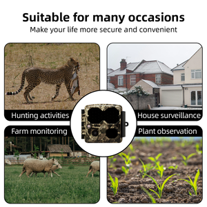 Telecamere da gioco e da Trail 32mp prodotti da caccia intelligenti impermeabili nascosti Ip66 32mp 4k per lo Scouting di sicurezza Ip66 - Product Image 4