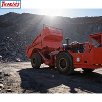 centrale anti-gel souterrain 8tonTruck avec train de transmission hivernal articulé camion minier souterrain en Russie
