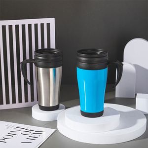Vaso Térmico de Doble Pared con Asa 2026 para Viajes y Coche, Vaso Clásico con Asa para Uso Doméstico - Product Image 2