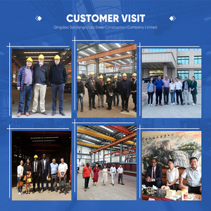 Edificio Prefabbricato in Acciaio Direttamente dalla Fabbrica per Allevamento di Pecore e Capre, Fattoria di Bovini da Latte, <span class=keywords><strong>Officina</strong></span> in Acciaio con Servizi di Saldatura - Product Image 6