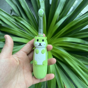 <span class=keywords><strong>Cepillo</strong></span> de Dientes Eléctrico Automático <span class=keywords><strong>Oral</strong></span> <span class=keywords><strong>B</strong></span> Care para Niños, Funciona con Pilas, <span class=keywords><strong>Cepillo</strong></span> de Dientes Sónico para Niños, Blanqueador, con Cerdas Suaves para Bebés - Product Image 5