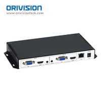 Codificador HDMI/VGA a IP 1080P60, Codificador de Video IPTV H.265 H.264 SRT VGA HDMI con Salida en Bucle HDMI/VGA